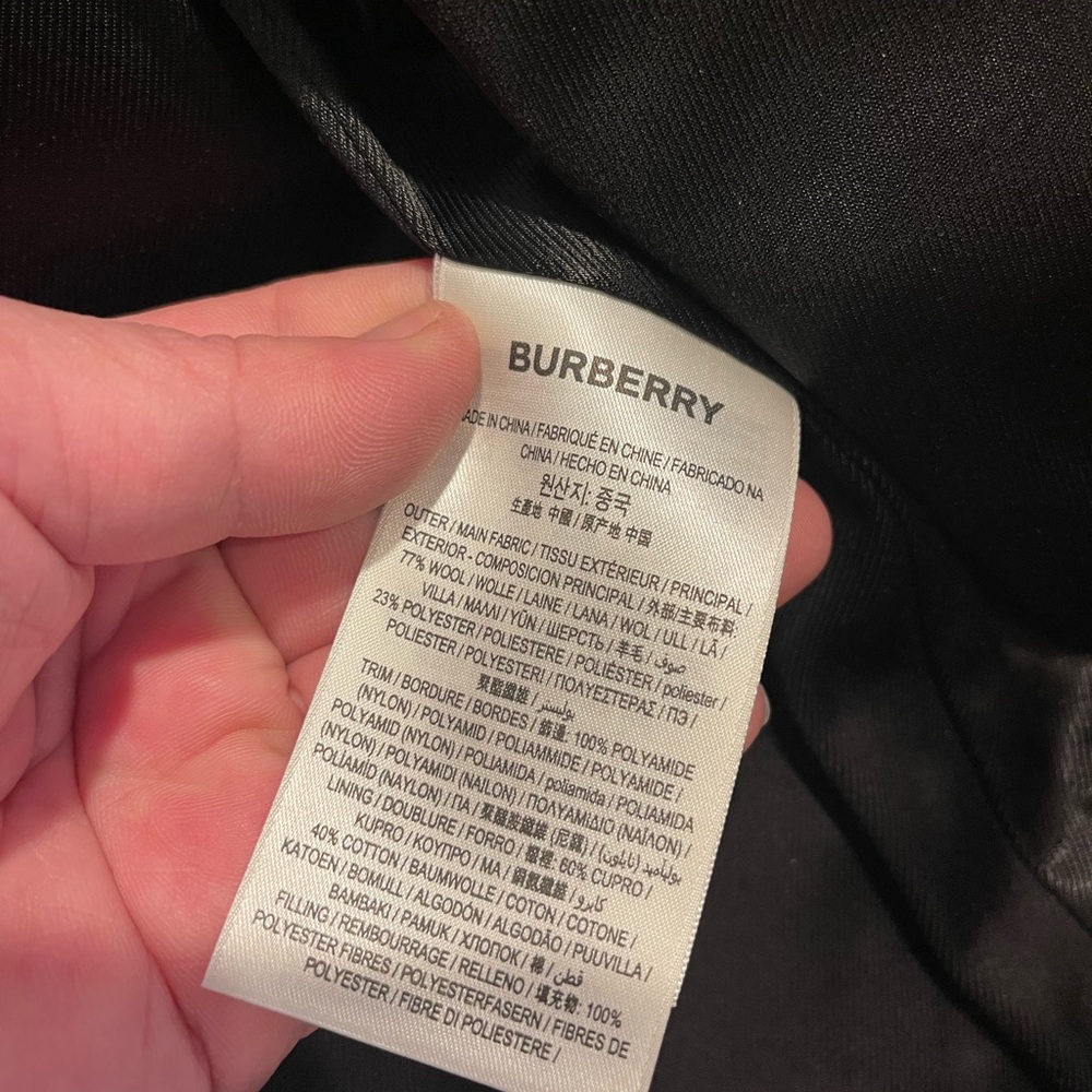 Burberry Wool Blend Logo Intarsia Vest View 5